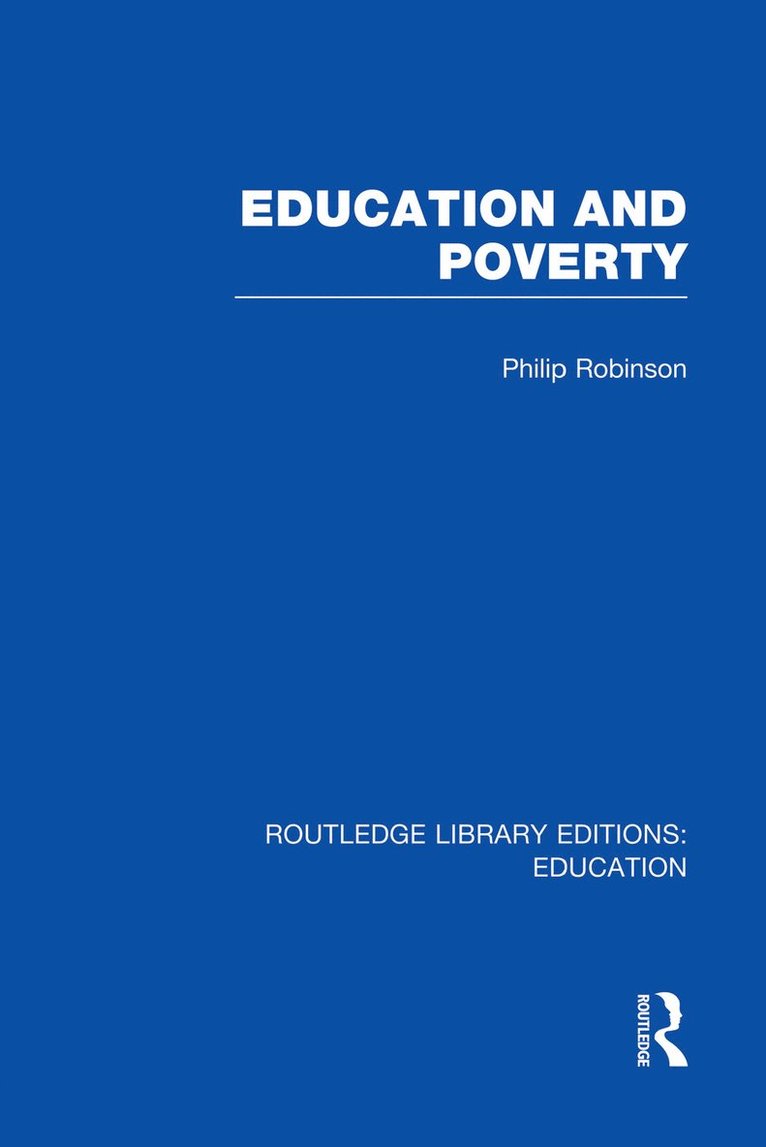 Education and Poverty (RLE Edu L)