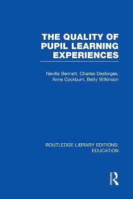 Quality of Pupil Learning Experiences (RLE Edu O) 1