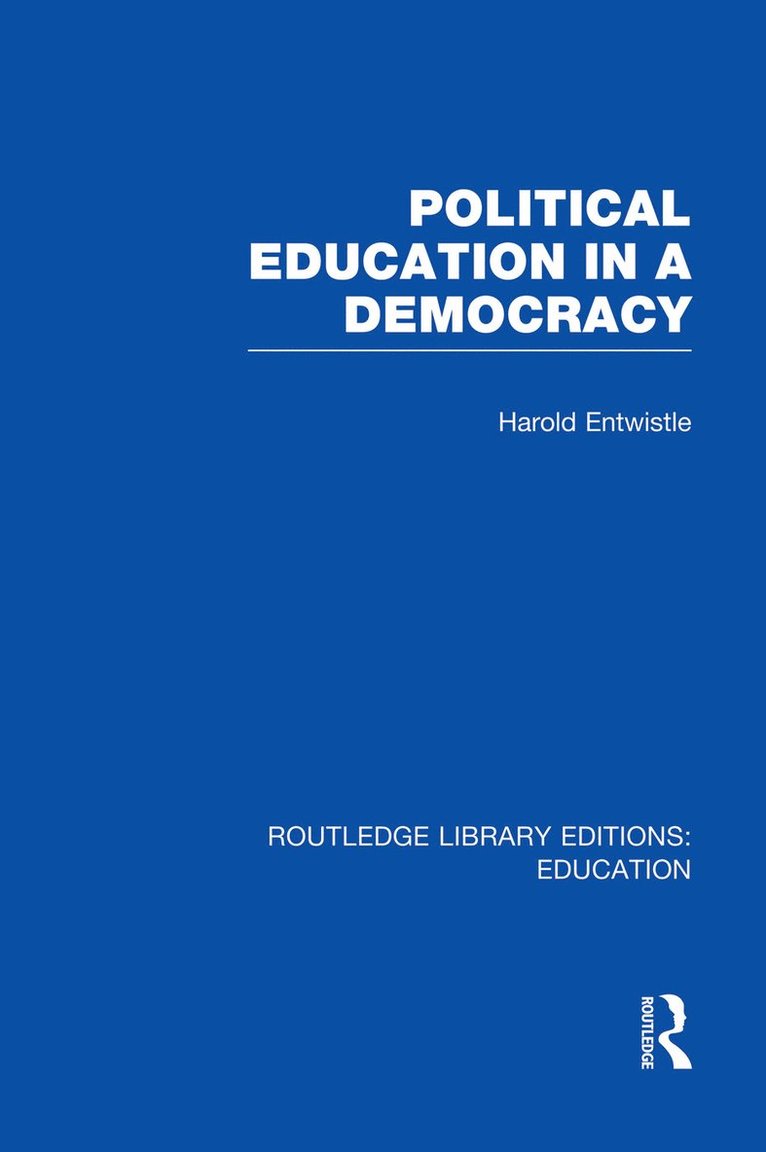 Political Education in a Democracy 1