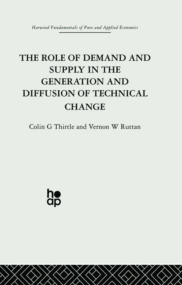 Role of Demand and Supply in the Generation and Diffusion of Technical Change