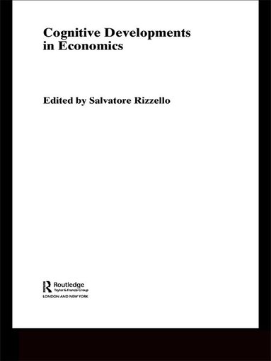 bokomslag Cognitive Developments in Economics