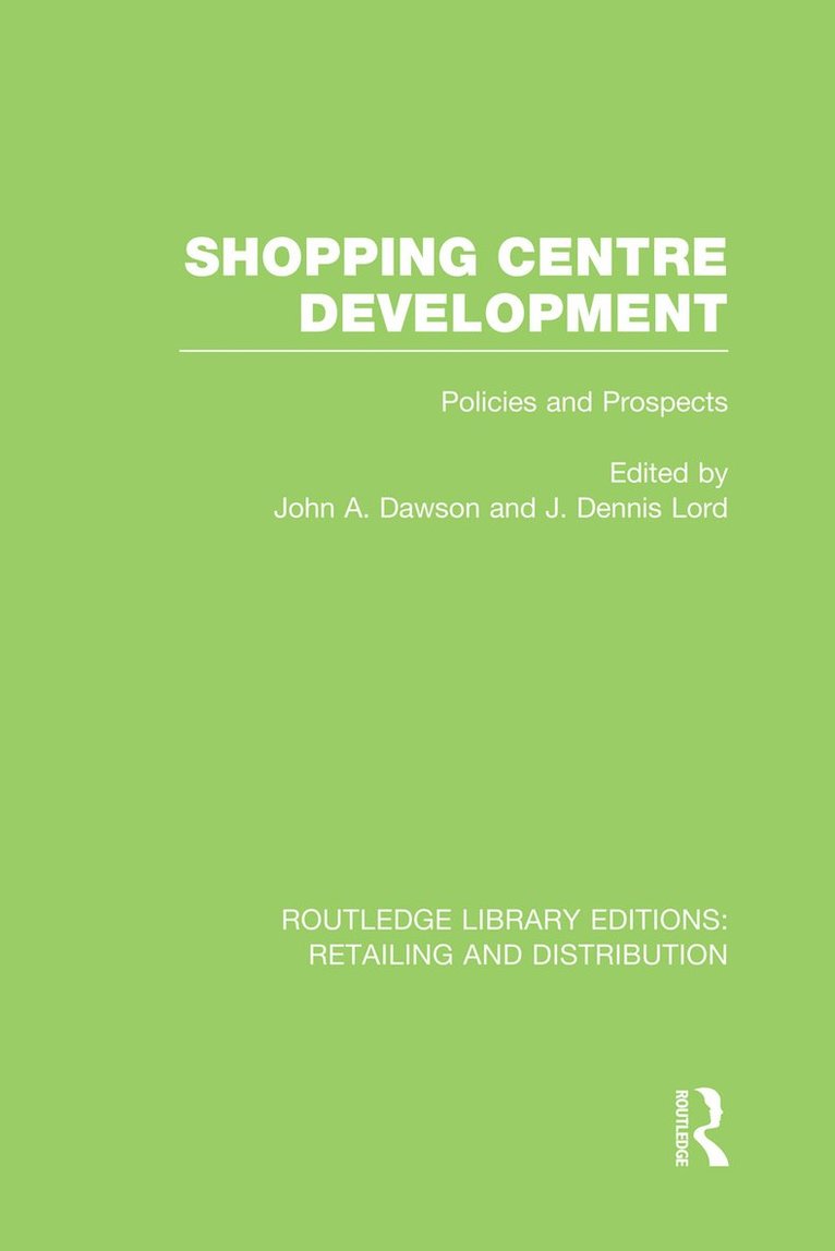 Shopping Centre Development (RLE Retailing and Distribution)