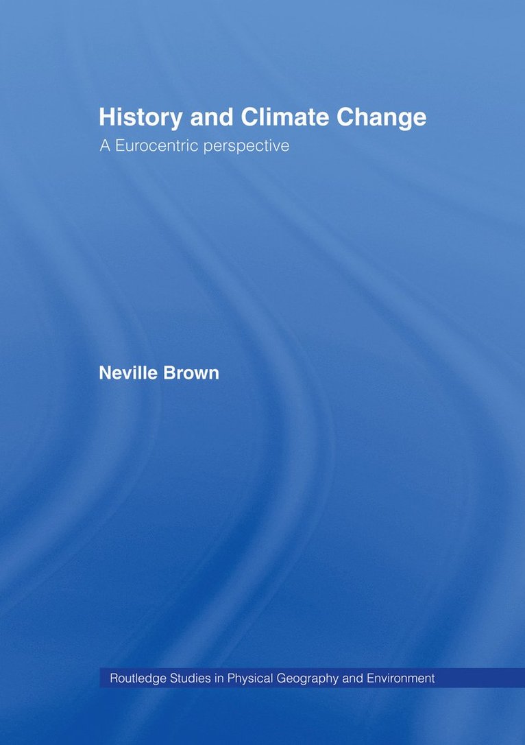 History and Climate Change 1