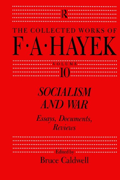 bokomslag Socialism and War