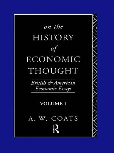 bokomslag On the History of Economic Thought