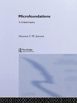 bokomslag Microfoundations