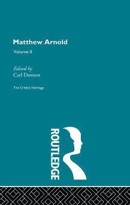 bokomslag Matthew Arnold