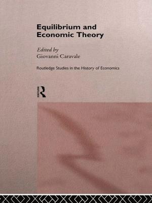 Equilibrium and Economic Theory 1