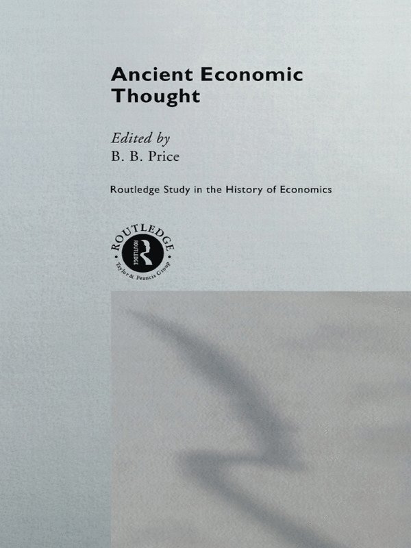 Ancient Economic Thought 1