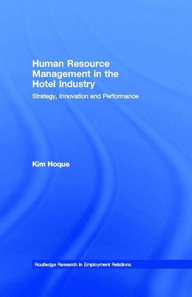 bokomslag Human Resource Management in the Hotel Industry