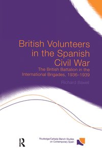 bokomslag British Volunteers in the Spanish Civil War