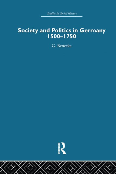 bokomslag Society and Politics in Germany