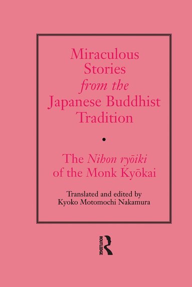 bokomslag Miraculous Stories from the Japanese Buddhist Tradition