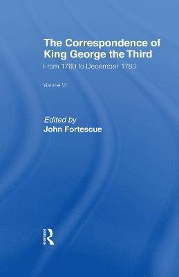 The Correspondence of King George the Third Vl6 1