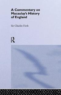 bokomslag Commentary on Macaulay's History of England