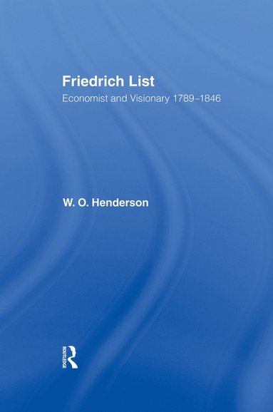 bokomslag Friedrich List