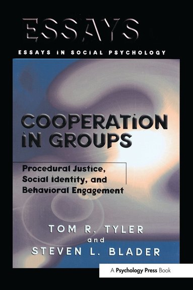 Tom Tyler, Steven Blader - Cooperation in Groups, Häftad