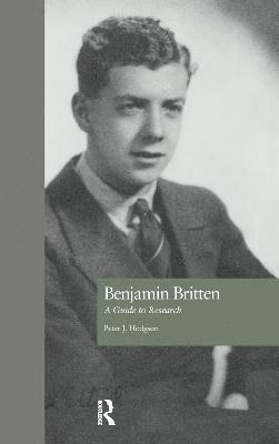 Peter J. Hodgson - Benjamin Britten, Häftad