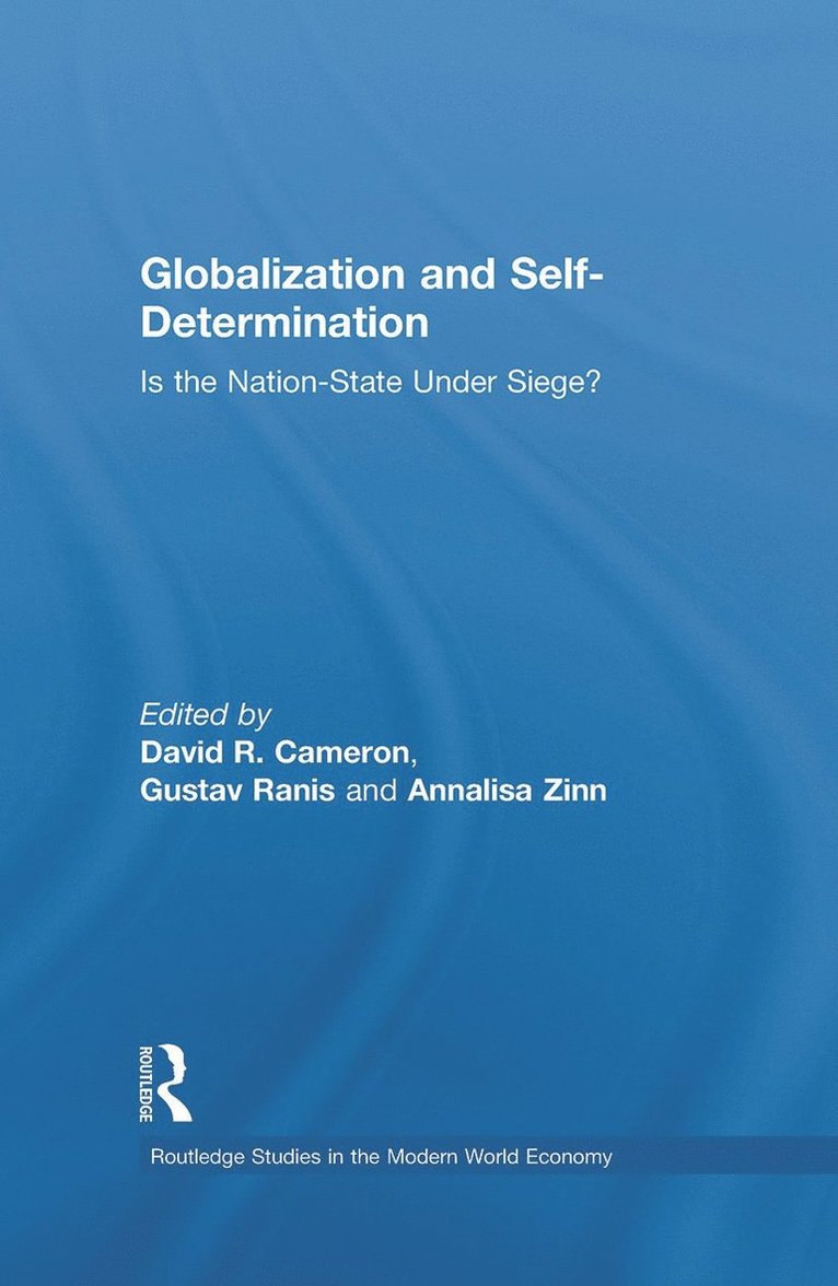 Globalization and Self-Determination 1