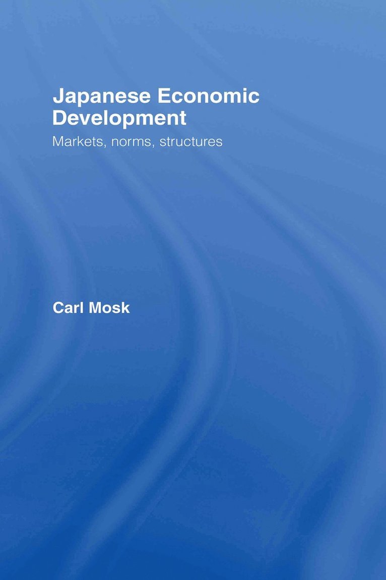 Japanese Economic Development 1