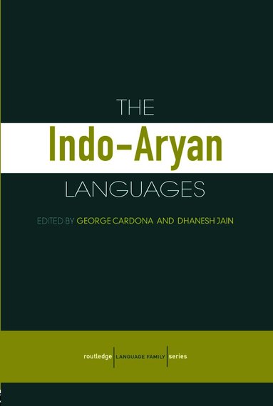 Danesh Jain, George Cardona, George Cardona, Danesh Jain - Indo-Aryan Languages, Häftad
