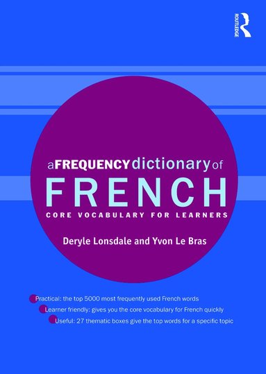 Yvon Le Bras - Frequency Dictionary of French, Häftad