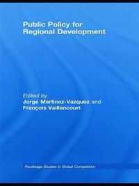 bokomslag Public Policy for Regional Development
