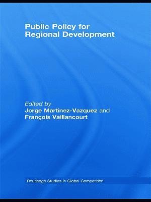 Public Policy for Regional Development 1