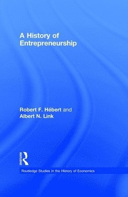 bokomslag A History of Entrepreneurship