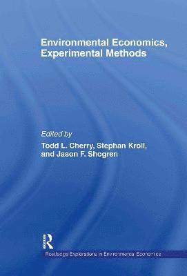 Environmental Economics, Experimental Methods 1