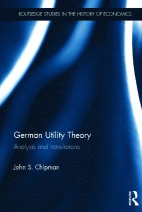 bokomslag German Utility Theory