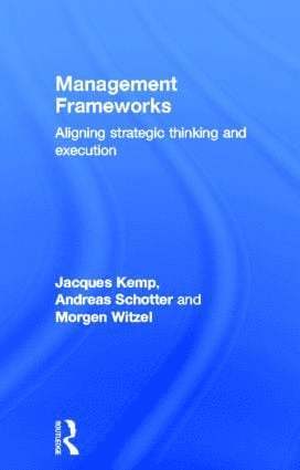 bokomslag Management Frameworks