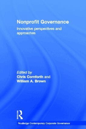 Chris Cornforth, William A. Brown - Nonprofit Governance, Inbunden