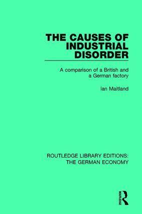 Causes of Industrial Disorder 1