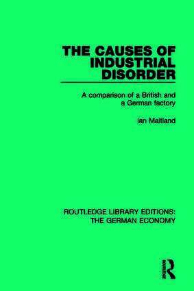 Ian Maitland - Causes of Industrial Disorder, Häftad