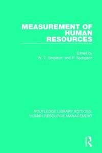 bokomslag Measurement of Human Resources