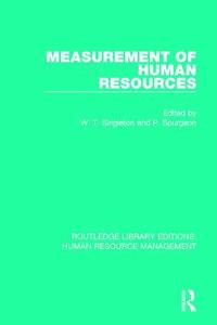 bokomslag Measurement of Human Resources