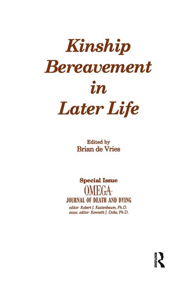 bokomslag Kinship Bereavement in Later Life