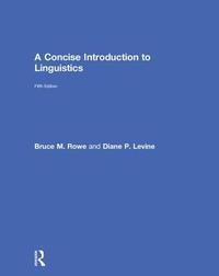 bokomslag A Concise Introduction to Linguistics