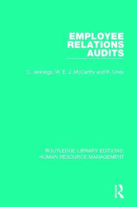 bokomslag Employee Relations Audits