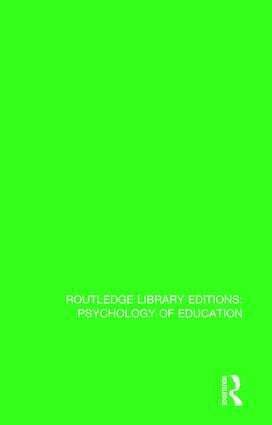 H.S.N. McFarland - Psychological Theory and Educational Practice, Inbunden