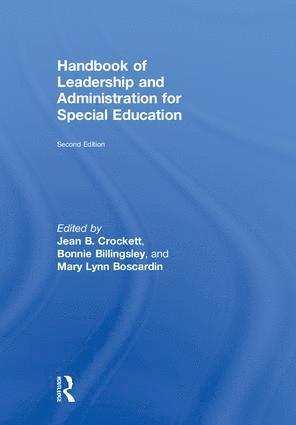 bokomslag Handbook of Leadership and Administration for Special Education