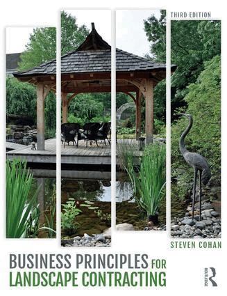 Steven Cohan - Business Principles for Landscape Contracting, Inbunden