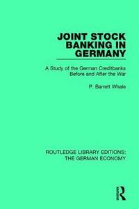 bokomslag Joint Stock Banking in Germany