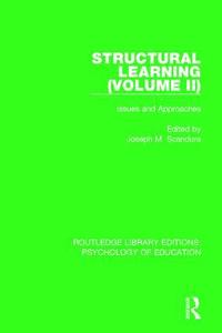 bokomslag Structural Learning (Volume 2)