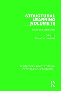 bokomslag Structural Learning (Volume 2)