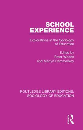Peter Woods, Martyn Hammersley - School Experience, Inbunden