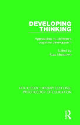 Sara Meadows - Developing Thinking, Inbunden