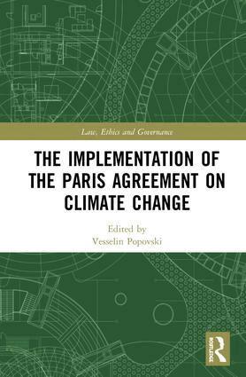 Vesselin Popovski - Implementation of the Paris Agreement on Climate Change, Inbunden