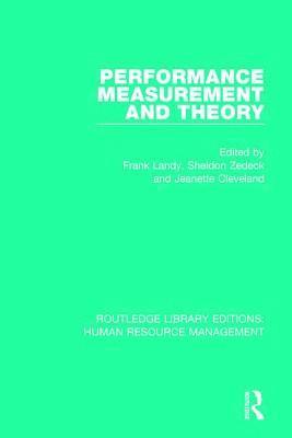 Performance Measurement and Theory 1